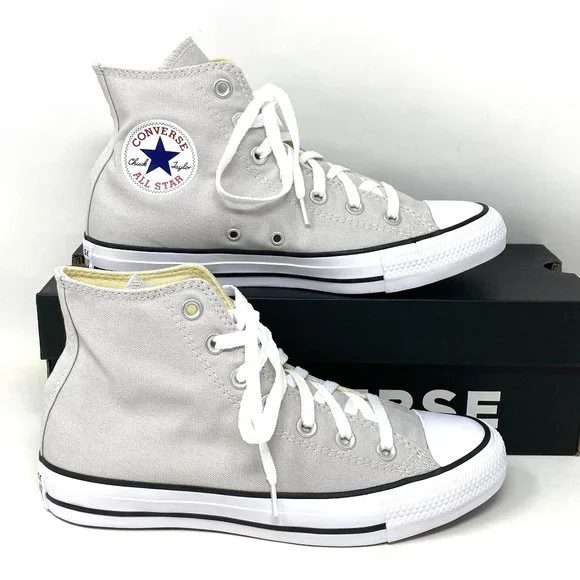 Converse Shoes Converse Ctas Hi Mouse Gray All Star High Top Women Canvas Sneakers 61419f Poshmark